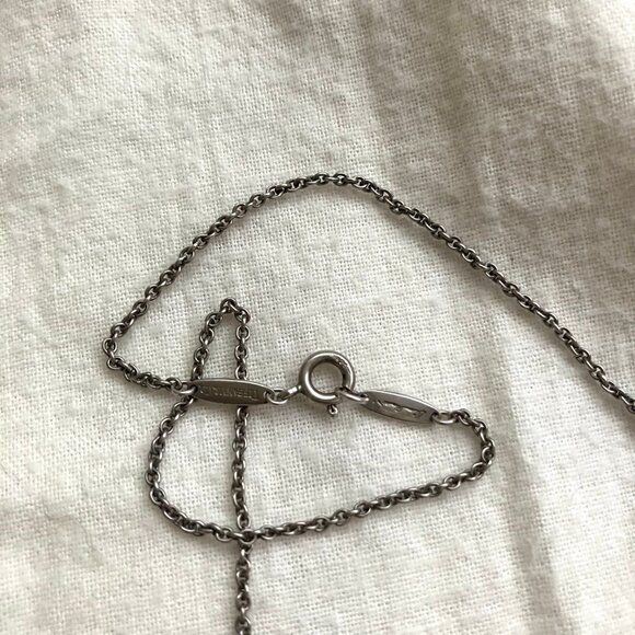 Tiffany & Co Elsa Peretti 5 Teardrop Charm Necklace - Picture 7 of 7